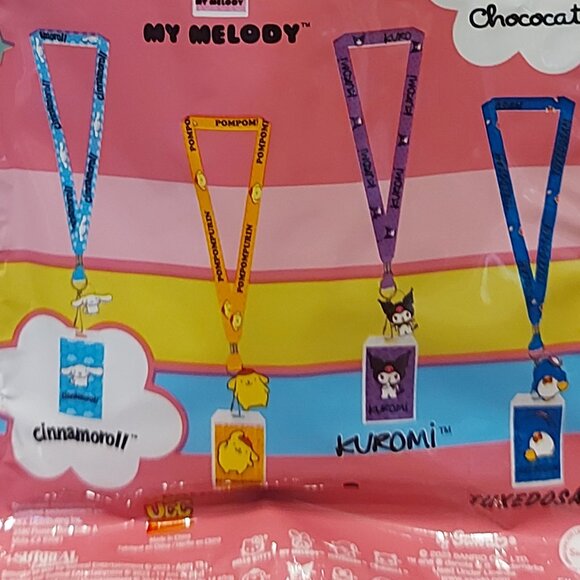 Sanrio Hello kitty And Friends Lanyard With Charm Card Blind Bag - Picture 4 of 4